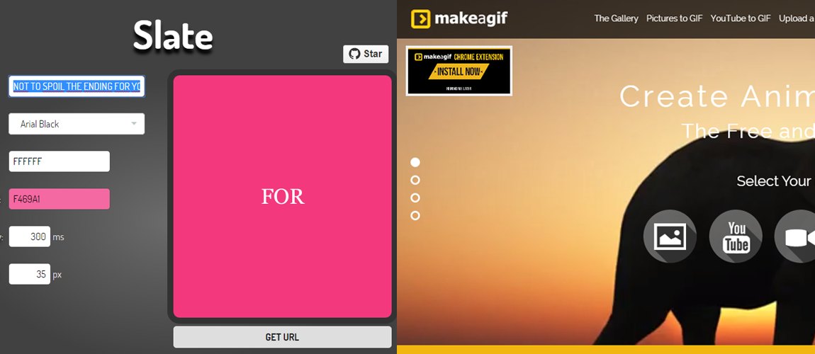 Contenido en redes sociales: GIFs