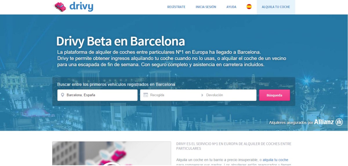 Drivy para ganar dinero alquilando tu coche, llega a España